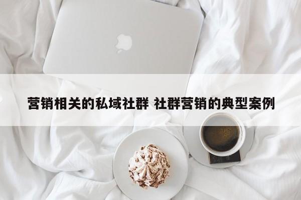 营销相关的私域社群 社群营销的典型案例